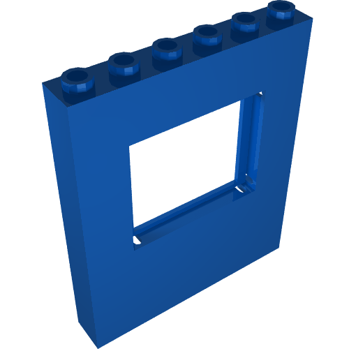 Panel 1 x 6 x 6 with Window