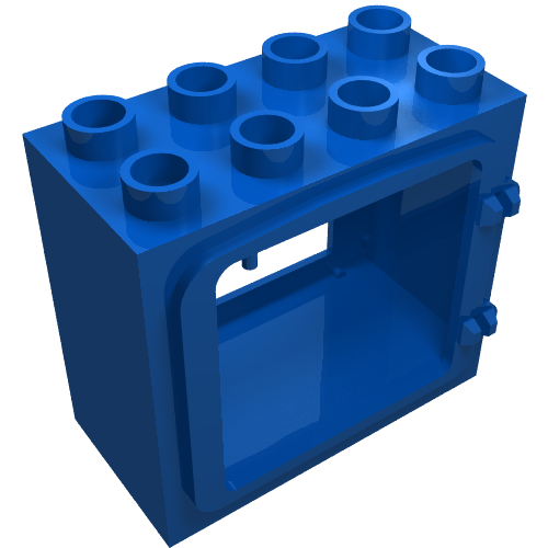 Duplo Door Frame with Raised Door Outline
