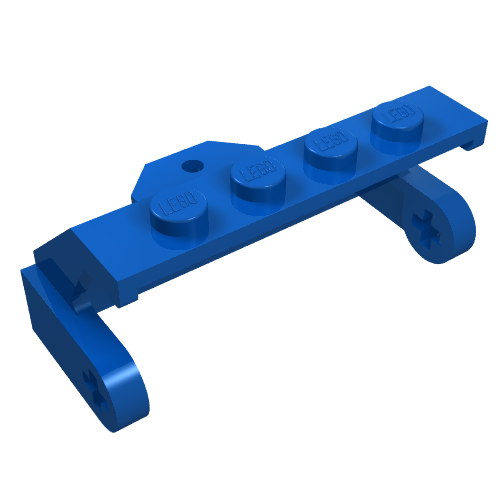 Brush Holder for Street Sweeper with Towball Fitting