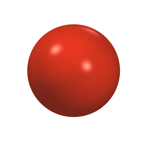 Ball, Hard Plastic, 51mm (approx. 6 studs diameter)