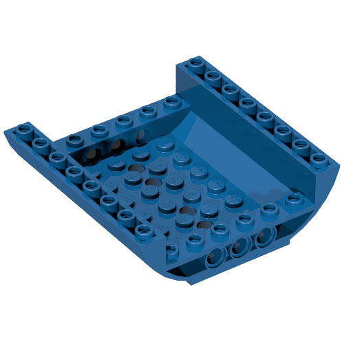 Slope Curved 8 x 8 x 2 Inverted Double