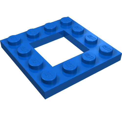 Plate Special 4 x 4 with 2 x 2 Cutout