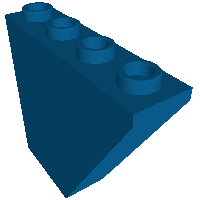 Slope Inverted 60° 1 x 4 x 3