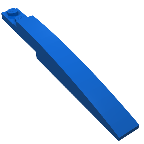 Slope Curved 10 x 1 [Asymmetric Inside Ridges]
