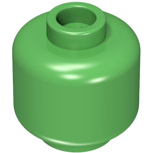 Minifig Head Plain [Hollow Stud]