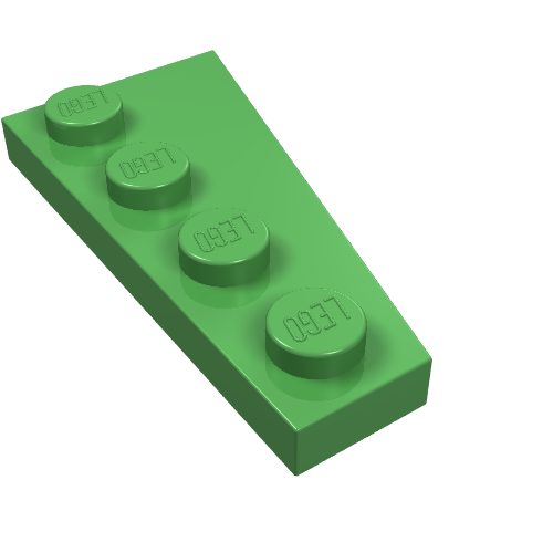 Wedge Plate 4 x 2 Left