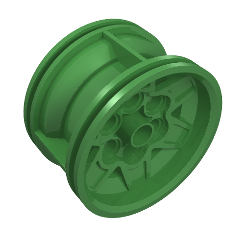Wheel 43.2 x 26 Technic Racing Small with 6 Pinholes