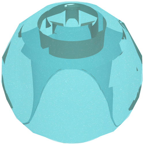 Minifig Helmet Round Sphere with Small Hole
