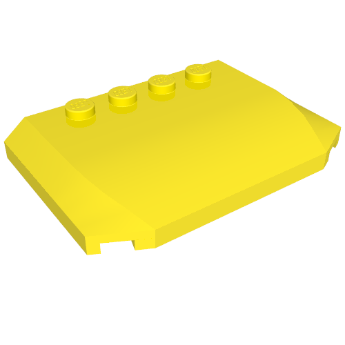 Wedge 4 x 6 x 2/3 Triple Curved