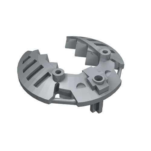 Bionicle Weapon 5 x 5 Shield with Wrench Toothed
