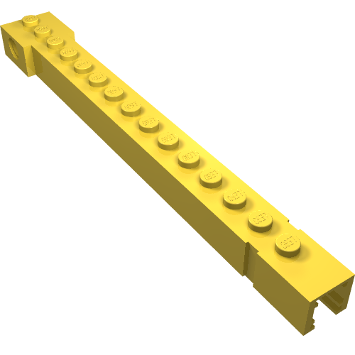 Crane Arm Outside, New Wide with End Notch, 2 Fixed Rotatable Friction Pins
