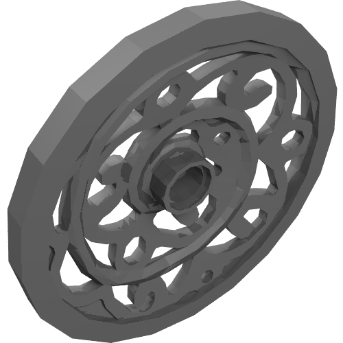Ornate Carriage Wheel [43.2mm]