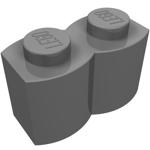 Brick Special 1 x 2 Palisade [aka Log]