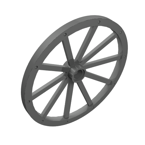 Wheel Wagon Giant (56mm D., 7 studs Dia.)