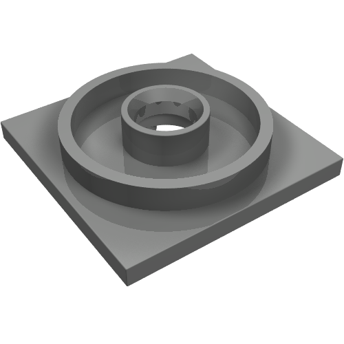 Turntable 4 x 4 Square Base