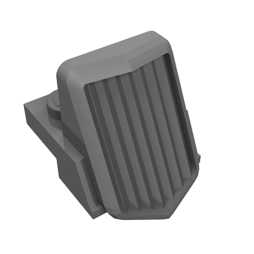 Front Grille 1 x 2 x 2 2/3 Sloping