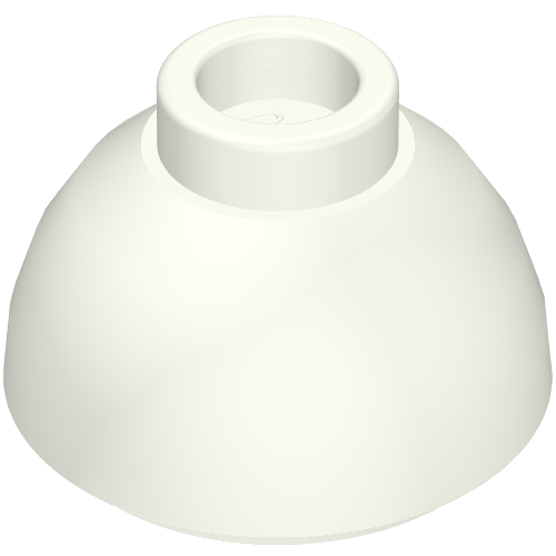 Brick Round 1.5 x 1.5 Dome Top [Plain]