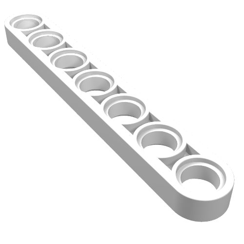 Technic Beam 1 x 7 Thin