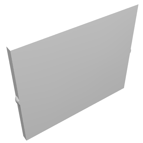Glass for Window 1 x 4 x 3