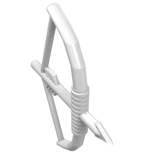 Minifig Bow and Arrow [Large]
