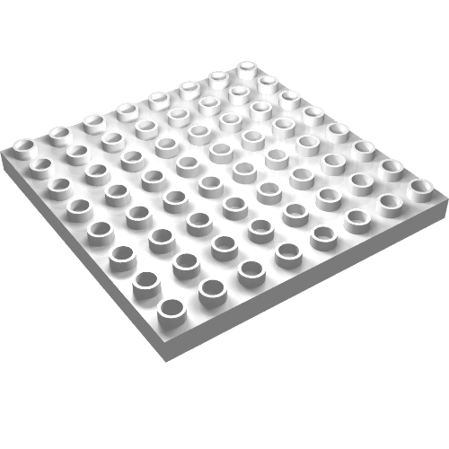 Plate 8 x 8