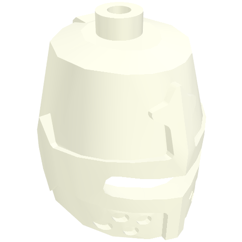 Minifig Helmet Castle Closed with Eye Slit