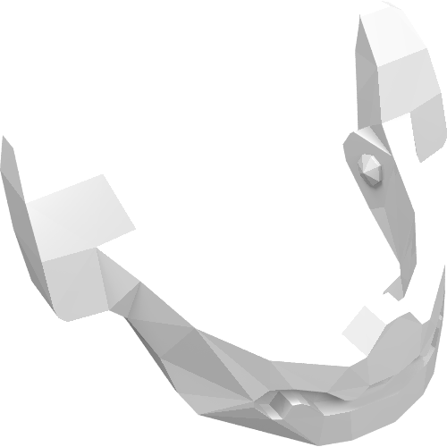 Minifig Visor Chin Guard