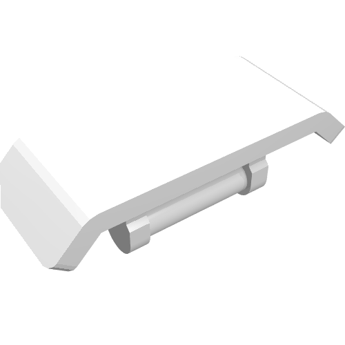 Vehicle, Spoiler 2 x 4 with Handle