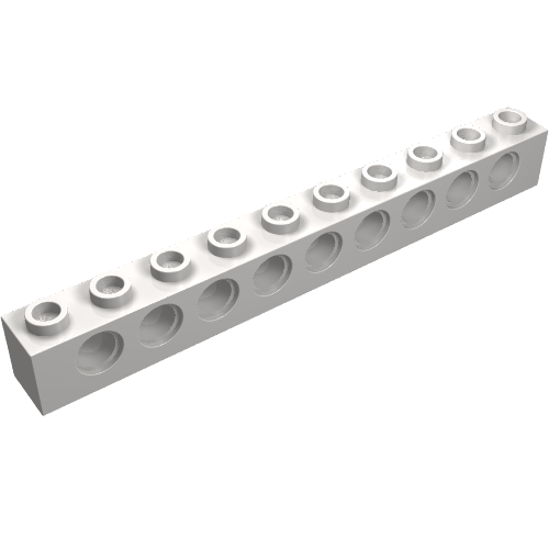 Technic Brick 1 x 10 [9 Holes]