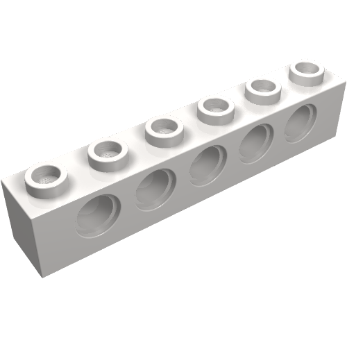 Technic Brick 1 x 6 [5 Holes]