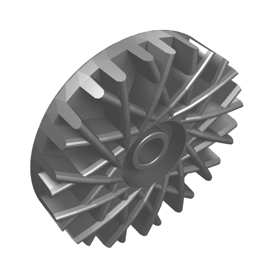 HUB CAP, DIA. 24, NO. 1