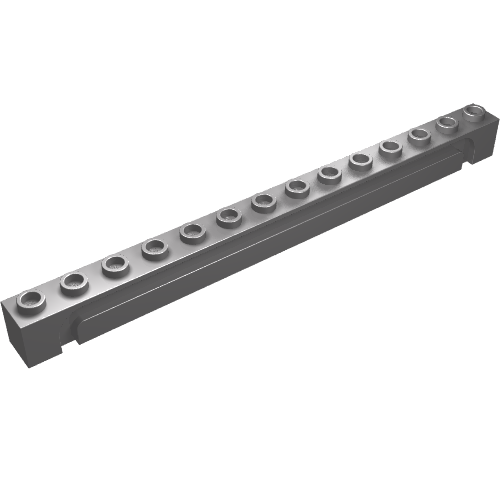 Brick Special 1 x 14 Grooved
