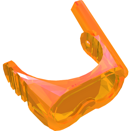 Minifig Visor - Diver's Mask