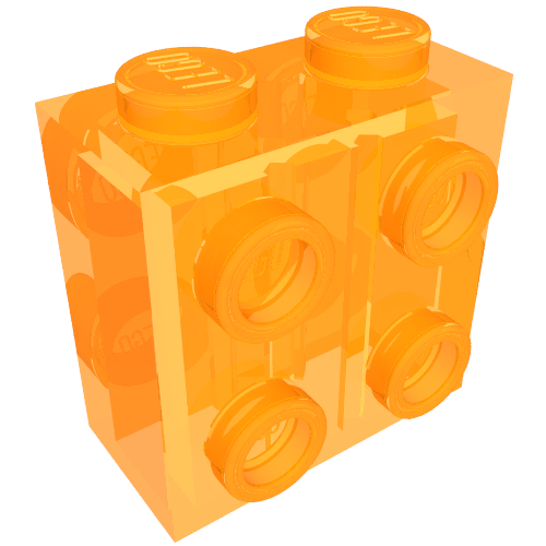 Brick Special 1 x 2 x 1 2/3 with Four Studs on 2 Sides