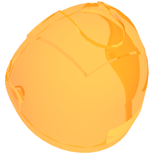 Minifig Visor [Large with Trapezoid Top]