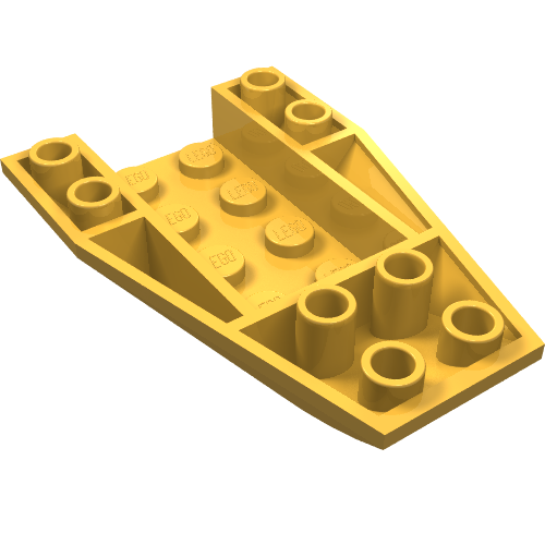 Wedge 6 x 4 Inverted Curved