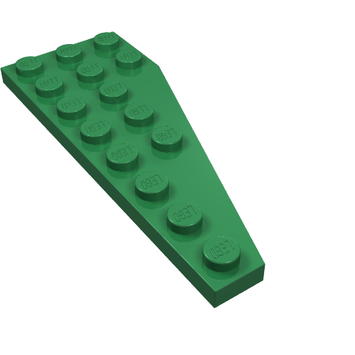Wedge Plate 8 x 3 Left