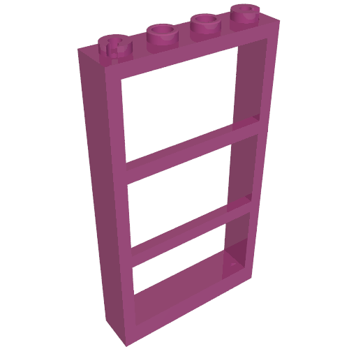 Window 1 x 4 x 6 Frame with 3 Panes
