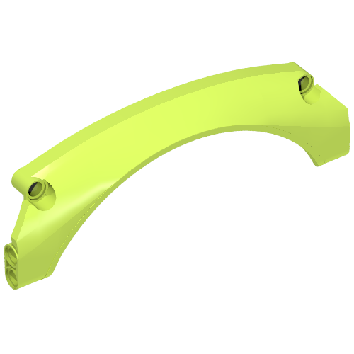 Technic Panel Car Mudguard Arched 15 x 2 x 5, Arched Top