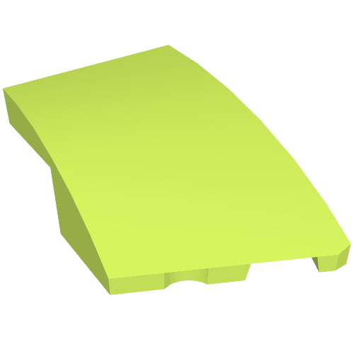 Slope Curved 3 x 2 with Stud Notch Right