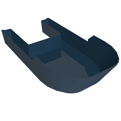 Boat Hull 20 x 40 x 7