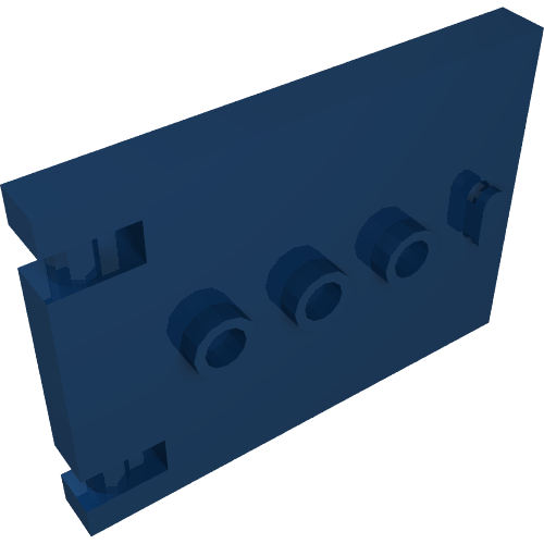 Door 1 x 5 x 3 with 3 Studs and Handle