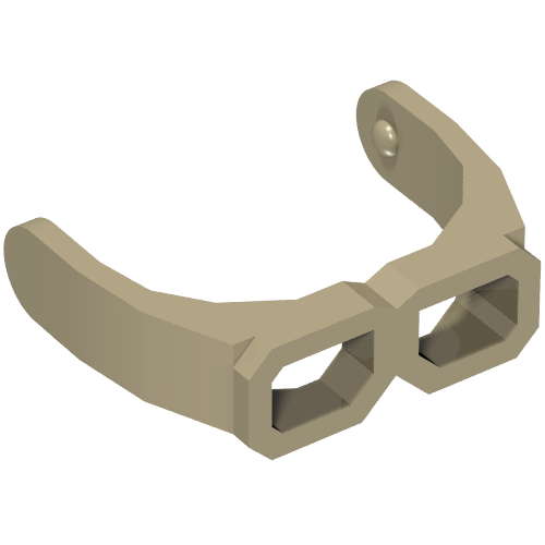 Minifig Visor Goggles