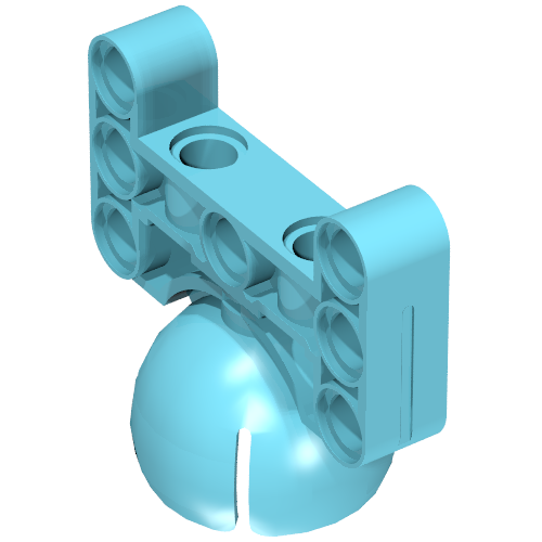 Technic Beam 3 x 5 with Ball And Castor Joint