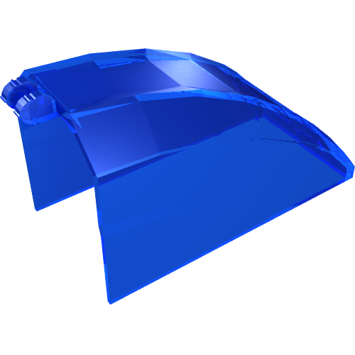Windscreen 8 x 4 x 5 Curved with 2 Fingers