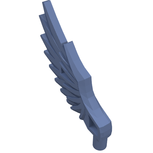 Minifig Feathered Wing