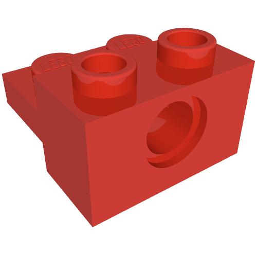 Technic Brick Special 1 x 2 with Pin Hole and 1 x 2 Plate