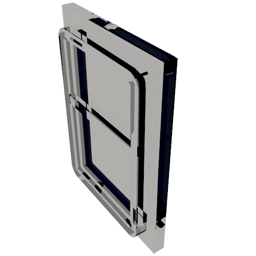 Glass for Train Door Lip On All Sides