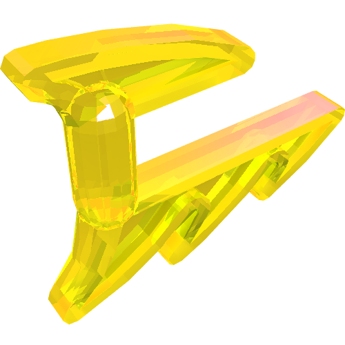 Minifig Saw with Handle and Tooth
