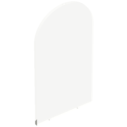 Glass for Frame 1 x 6 x 7 with Bow